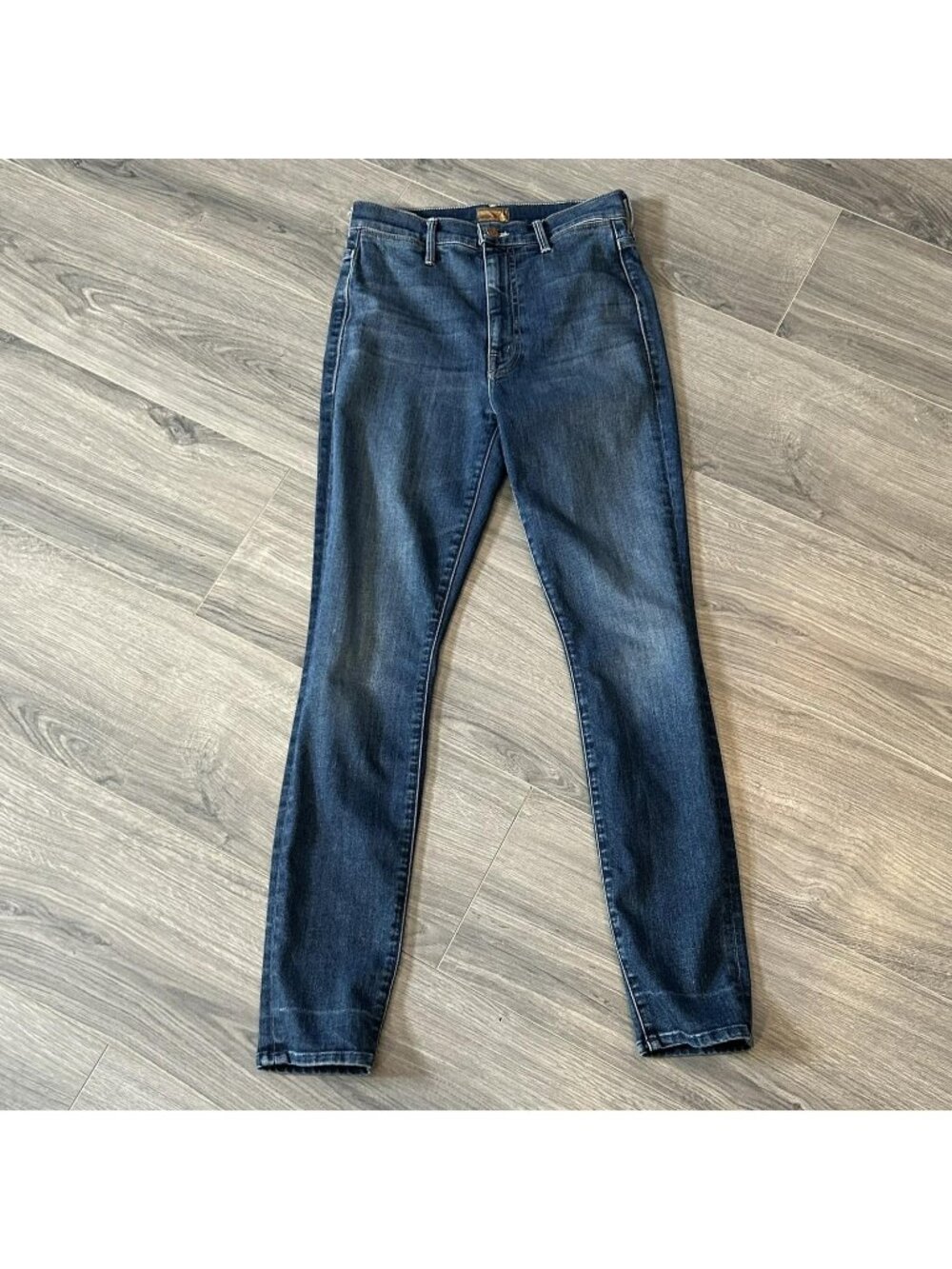 Mother High Waisted Swooner Jeans Womens 26 The Streets Are Talking Skinny